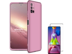 Kit Funda y Protector para Samsung M51 PHONESHIELD BD-GK&9D-PK-SM-M51 Rosa