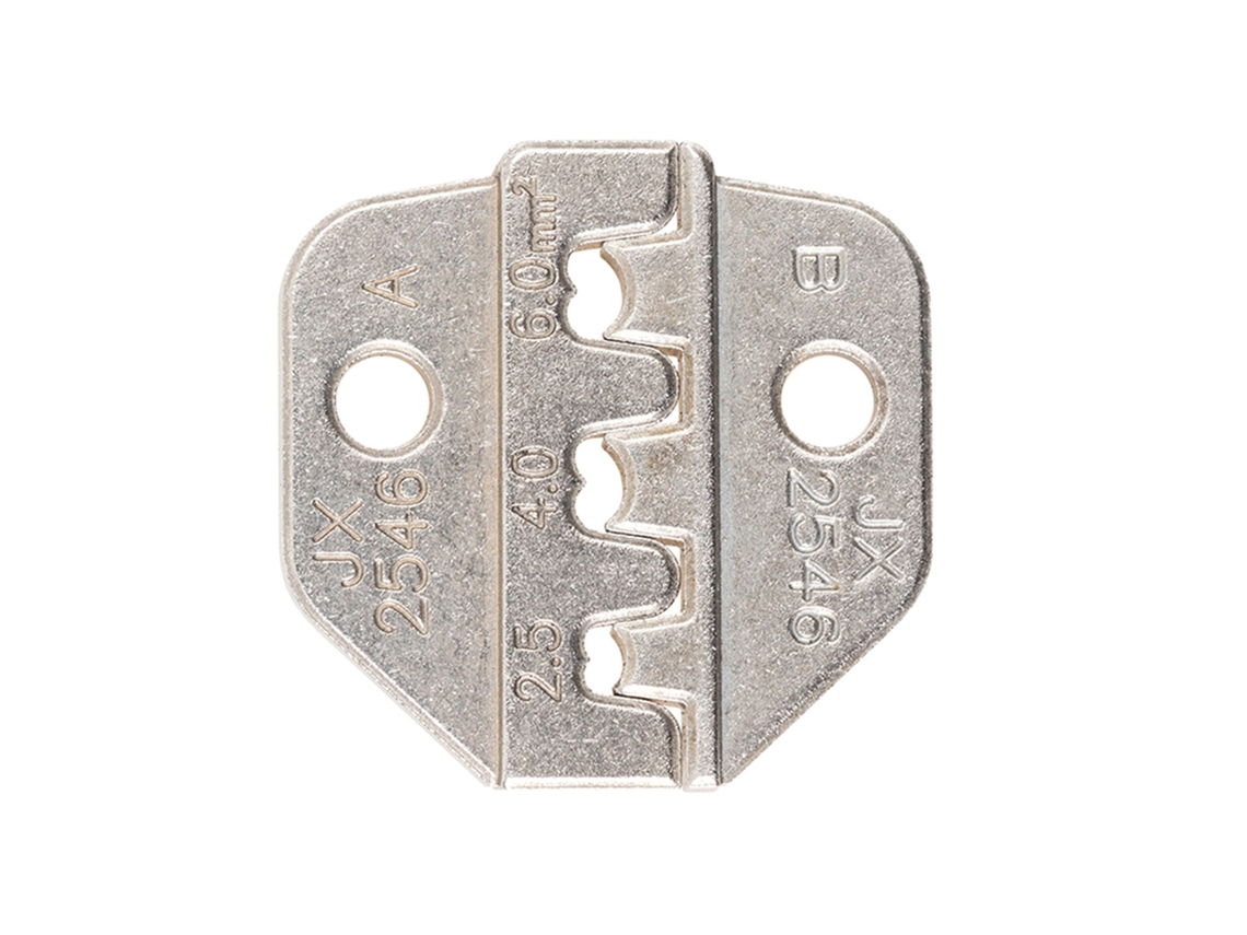 JX-1601-2546 AWG14-10 Herramienta de crimpado de cables de 2,5-6 mm² para terminales Dupont (Botina Ferrula)