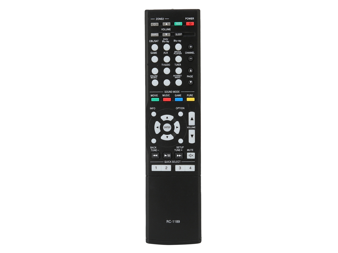 Mando A Distancia Para Receptores Av Denon Avrs720w, Avrs700w, Rc1181, Avrs710w, Avrx1100w Y Avrx1200w.