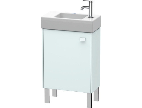 Mueble bajo lavabo DURAVIT Brioso de pie 48,4 x 23,9 cm 1 puerta con bisagra a la izquierda 1 balda de cristal para lavabo Vero Air 072450