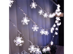 Guirnalda de luces LED para árbol de Navidad, adornos navideños de 5m
