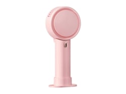 Mini Ventilador Portátil Recarregável Via Usb Com Luz Led