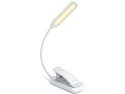 Luz De Lectura Led Recargable Con 3 Modos De Brillo Y Regulable, Flexible 360°, Portátil Para Libros Y Viajes