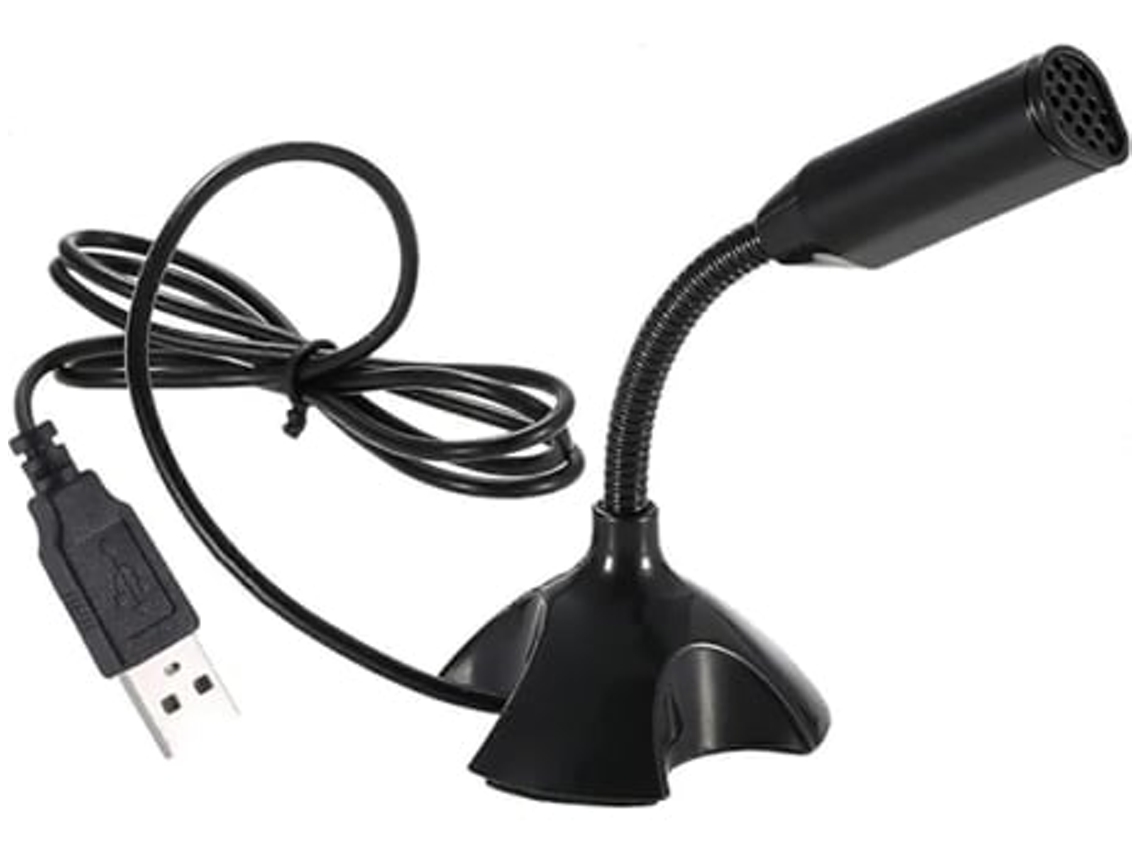 Mini micrófono USB para computadoras de escritorio y portátiles, micrófono de condensador USB portátil Panoona