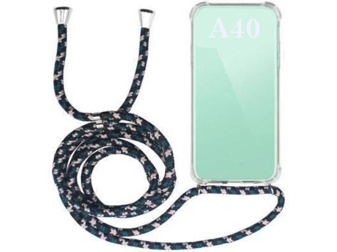 Carcasa Samsung Galaxy A40 MAXMOVIL Suspensión Verde