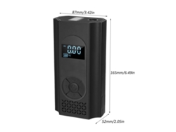 Compresor De Aire Portátil Para Inflar Neumáticos Con Manómetro Digital De 150 Psi Para Coche, Motocicleta Y Bicicleta.