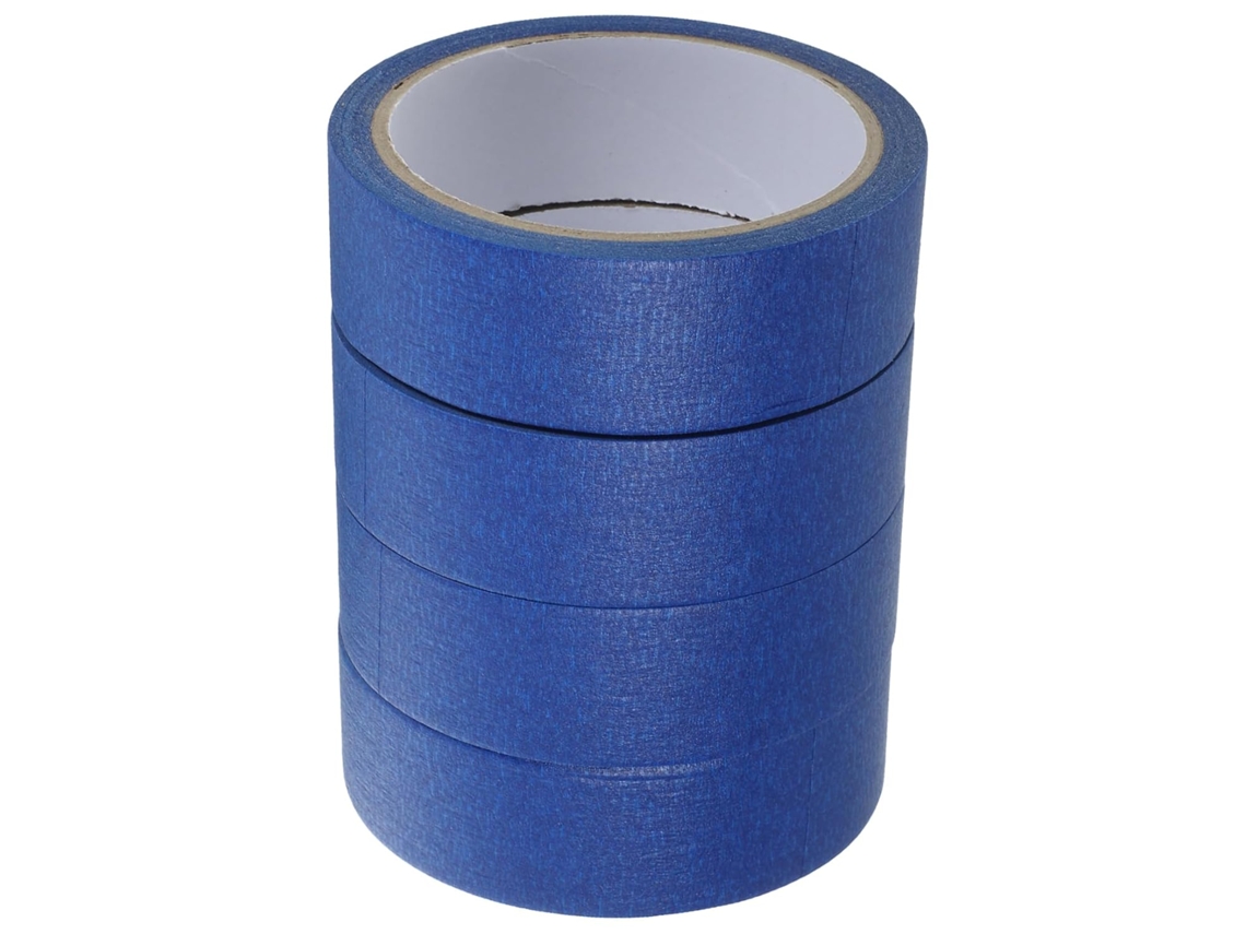 4 Rollos De Cinta Adhesiva De Enmascarar Para Pintores, Para Pintura Y Manualidades.