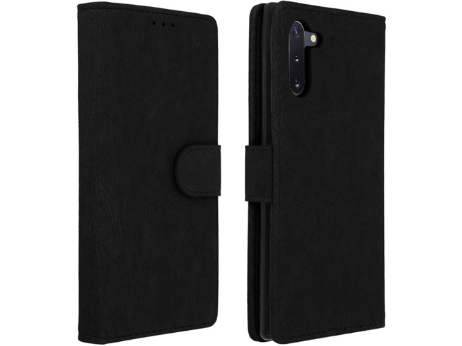 Funda Samsung Galaxy Note 10 AVIZAR Libro Negro