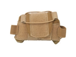 2026-bolsa De Almacenamiento De Batería Para Casco Con Contrapeso Bolsa Multifuncional Para Accesorios De Casco Color Barro