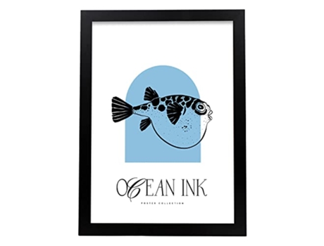 Poster NACNIC Pop Art Abstracto Pescado (A3)