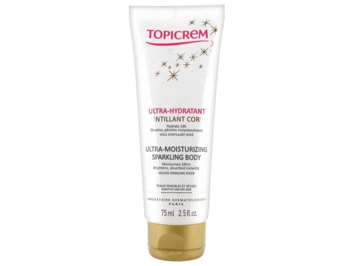 Uh Piel Sensible Cuerpo Topicrem Ultra Hidratante Brillante Cuerpo 75 Ml