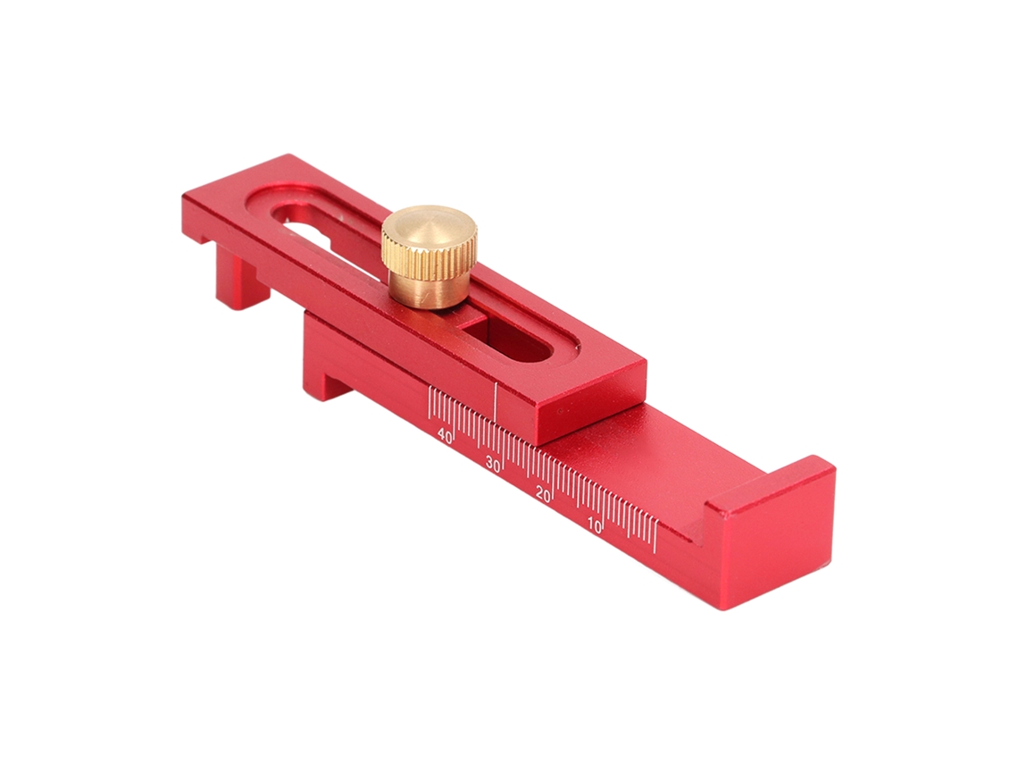 Calibrador De Profundidad De 5-40 Mm Para Sierras, Ranuras Y Carpintería En Aleación De Aluminio.