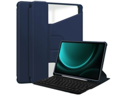 Funda con teclado Bluetooth compatible con Redmipad SE de 11 pulgadas, color azul oscuro, SIURN