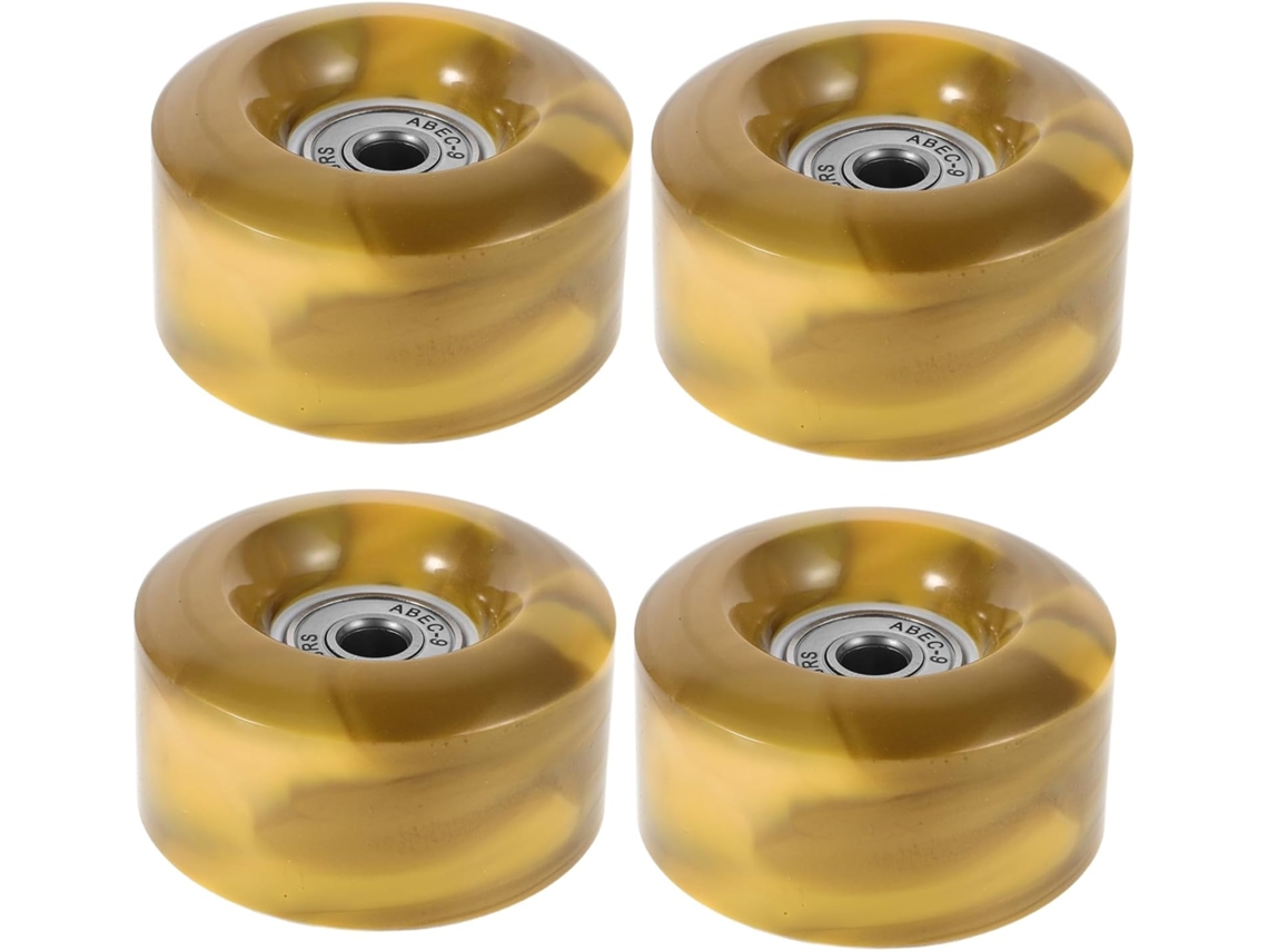 Juego De 4 Ruedas Para Patines En Línea, Accesorios Para Principiantes.