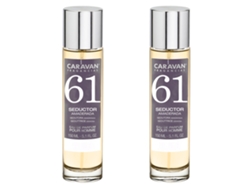 Set de 2 CARAVAN perfume de hombre nº61 150 ml