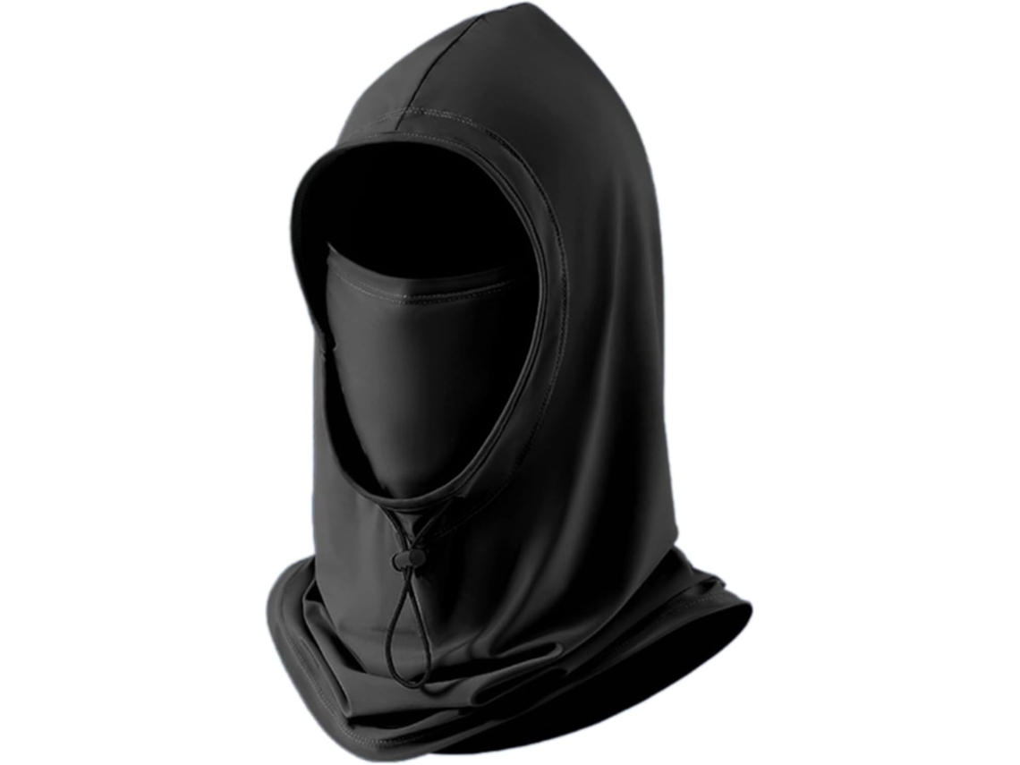 Calentador De Cuello Desmontable Para Hombre, Tejido Transpirable De Seda Helada, Perfecto Para Climas Cálidos Y Deportes.