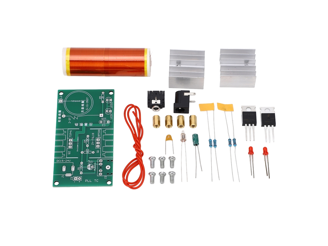2026horizon-kit De Bobina De Música Mini Diy Generador De Arco Plasmático Transmisión Inalámbrica 15-24vdc