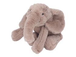 Adorable Almohada De Peluche De Elefante Suave, De Algodón Pp, Regalo Decorativo, Gris, 45 Cm