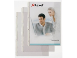 Conjunto de Protectores de Hojas REXEL 226784 (220x300 mm - Transparente)