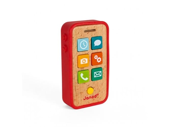 Teléfono de Juguete JANOD Rojo