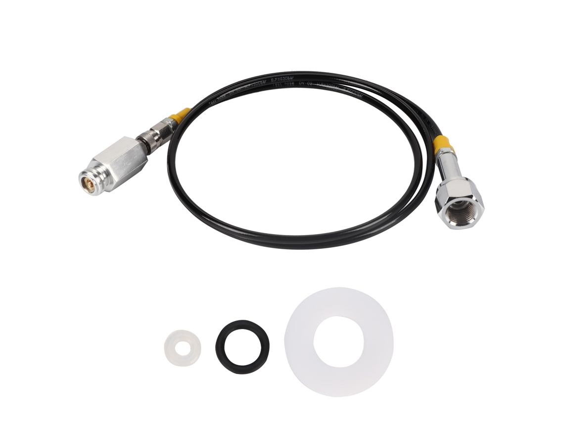 Kit Adaptador De Manguera Externa De Co2 Cga320 De 1,7 M Para Cilindro De Agua Con Gas