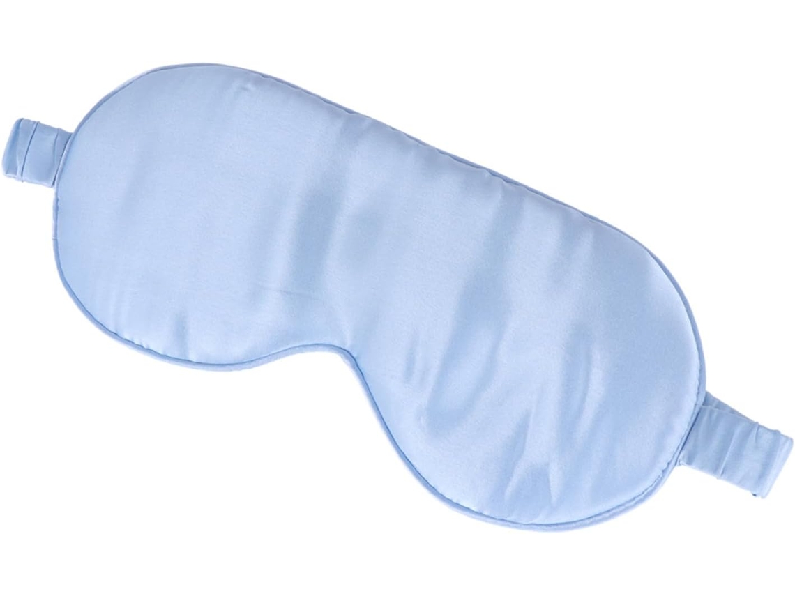 Mascarilla Ajustable De Seda Natural, Diadema Suave Y Antifaz Para Una Relajación Profunda.