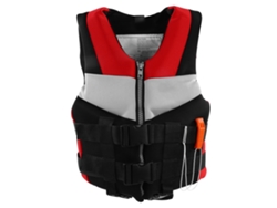 Chaleco salvavidas de neopreno para niños, flotabilidad para snorkel, natación y buceo, rojo XL
