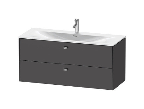Mueble DURAVIT Brioso bajo lavabo montado en la pared 122,0 x 47,9 cm 2 cajones incl. recorte de sifón y delantal para lavabo Viu 234412