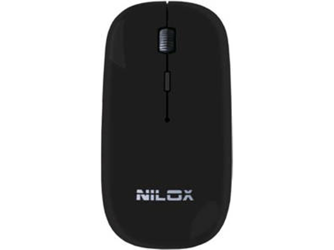 Ratón NILOX MW30 (Inalámbrico - Óptico - 1600 dpi - Negro)