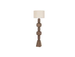 Lampara Pie Mango Lino Natural 50x50x162cm