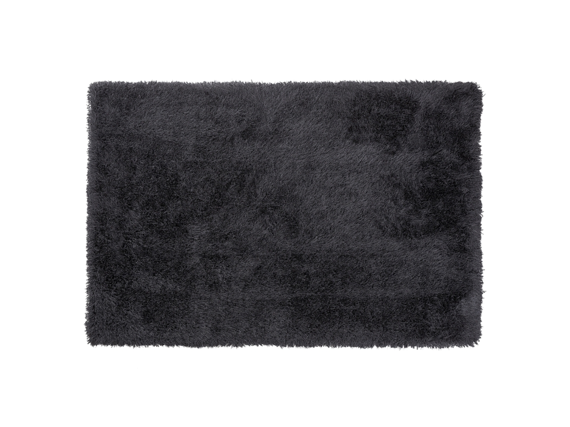 Alfombra BELIANI Cide de Poliéster Negro 140x200