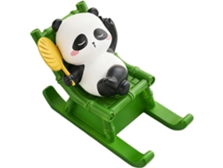 Figura De Panda Con Diseño De Dibujos Animados, Fabricada En Resina Y Con Superficie Antideslizante |