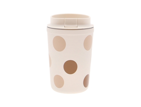 Vaso Térmico AUREA Dots 350 ml Arena Vt30116