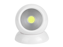 Rebe-luz Nocturna Led Cob Para Hogar, Luz De Pared Giratoria 360° Con Base Magnética Para Corredores Y Escaleras