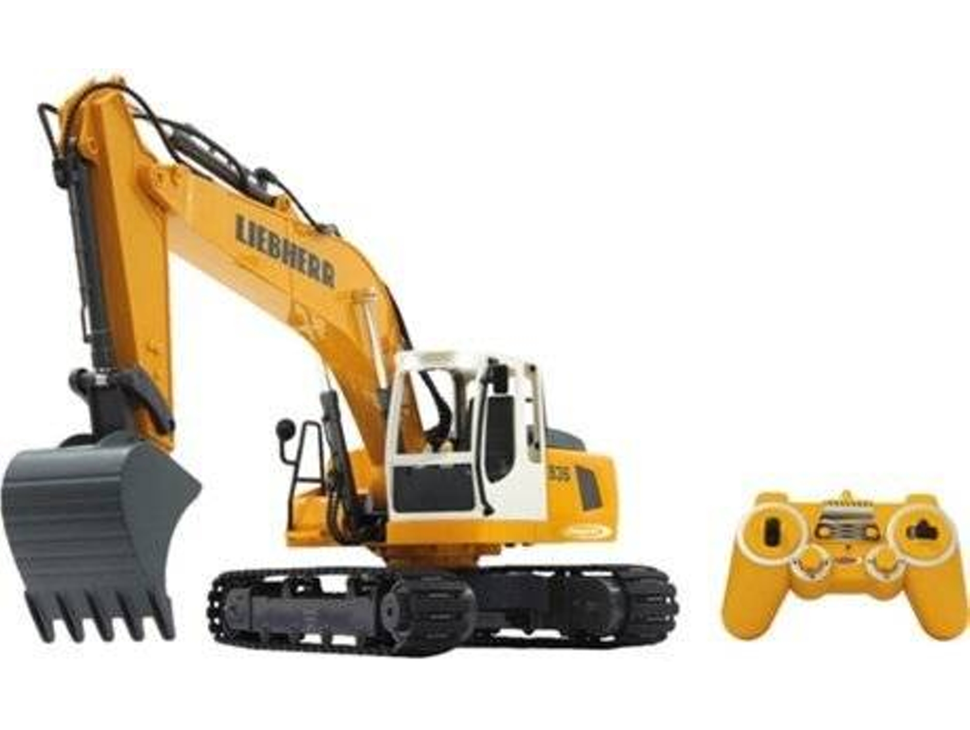 Tractor Teledirigido 1:20 JAMARA Liebherr R936 (Amarillo - 50x16cm)