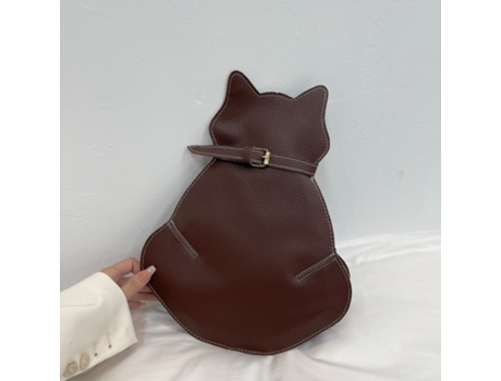 KOHREE Bolso de gato bandolera de piel bolso de hombro bolso de pecho
