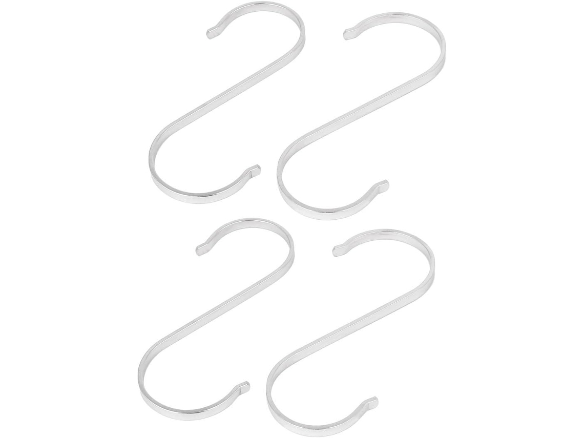 Accesorios De Baño De 4 Piezas, Cocina, Ganchos Para Toallas En Forma De S De Acero Inoxidable