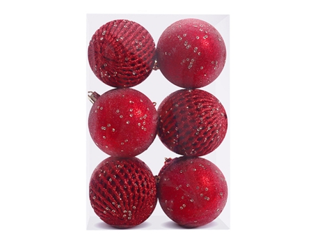 Adorno de Árbol de Navidad TUSERXLN Plástico Rojo