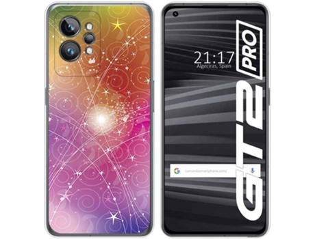 Carcasa para Realme GT 2 Pro 5G TUMUNDOSMARTPHONE Dibujos Abstracto Multicolor