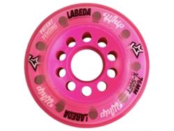 Labeda Whip Extra Blando Ruedas De Hockey En Línea (rosa, 80 Mm, 1)