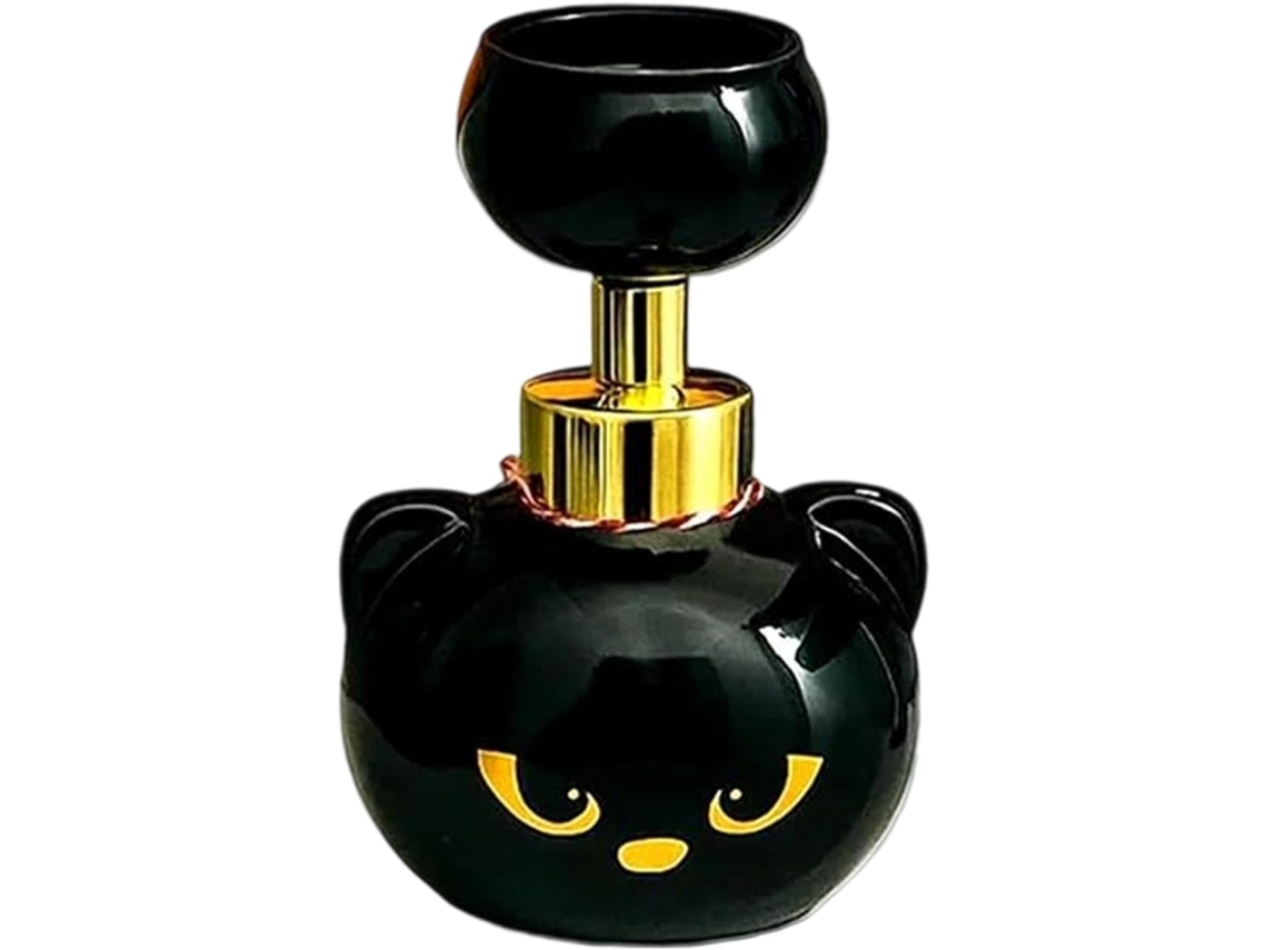 Dispensador de jabón con forma de pata de gato, bomba de jabón para decoración de baño, artículos esenciales para Slowmoose