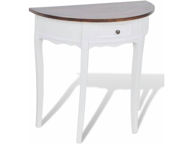 Mesa consola VIDAXL Blanco Madera