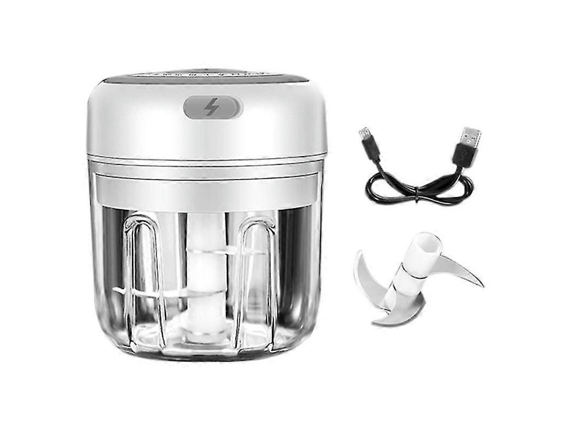 Prensa de ajos eléctrica Rosewell 100/250 ml, exprimidor de ajos, picador de ajos para verduras, pimientos y carne