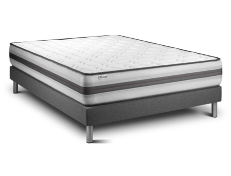 Conjunto de Somier + Colchón VITALIT Vitalpower Recover (135x200 cm - Espuma Viscoelástica)