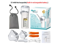 Nebulizador portátil YANYXR, recargable por USB, con bolsa de almacenamiento, silencioso.