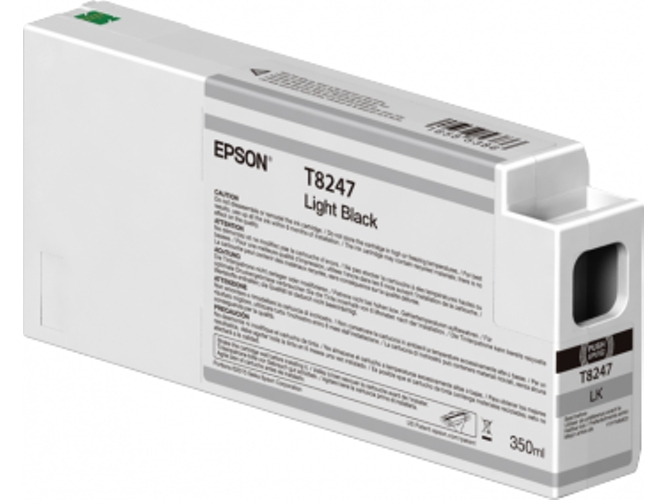 Cartucho de tinta original EPSON 350 ml , Gris, C13T824700, T8247