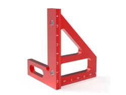 Regla Triangular Multiángulo De 45 A 90 Grados Para Carpintería, Medición De Ingletes De Aluminio