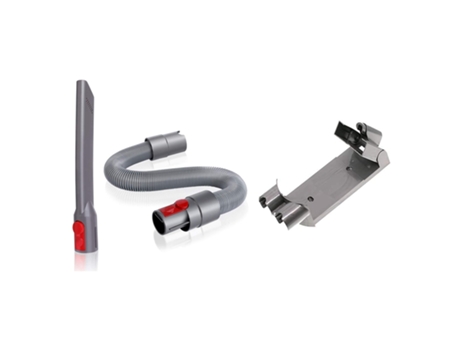 Pieza de estación de acoplamiento con accesorio para rincones y manguera de extensión Flexible para aspiradora Dyson V11 V10 V8 V7