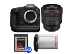 Canon Eos R1 + Rf 85mm F/1.2 L Usm + 2 Sandisk 512gb Extreme Pro Cfexpress Type B + Canon Lp-e19 + Ebook “20 Consejos Para Fotos Que Impactan”