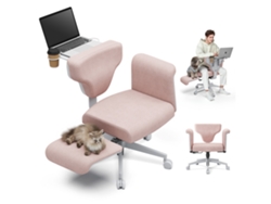 Silla multipostura Newtral Fb P Freedom X con reposabrazos rosa